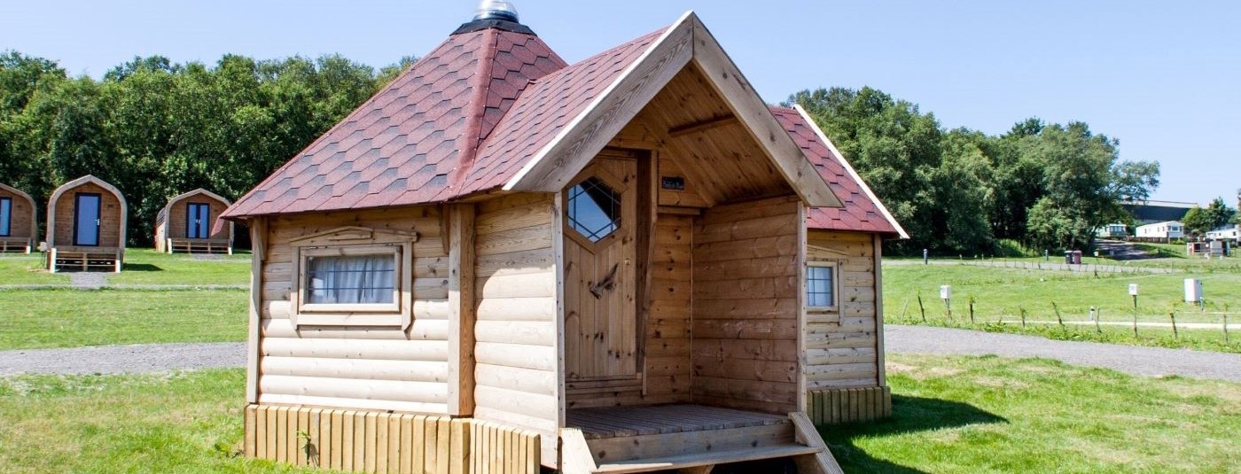 Glamping camping family Derbyshire short break camping cabins